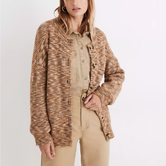 Madewell Space-Dyed Winstead Cardigan Sweater - Picture 2 of 10